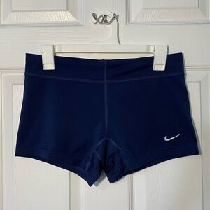 Navy Blue Nike Performance Game Shorts
